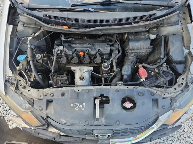 2HGFB2F58DH579406 - 2013 HONDA CIVIC LX Արծաթագույն լուսանկար 11