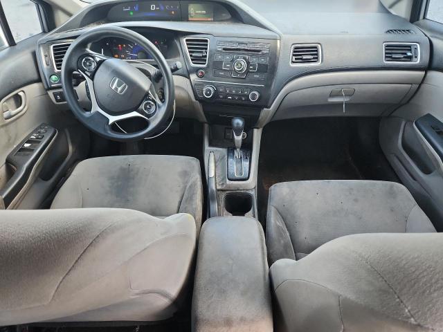 2HGFB2F58DH579406 - 2013 HONDA CIVIC LX Արծաթագույն լուսանկար 8