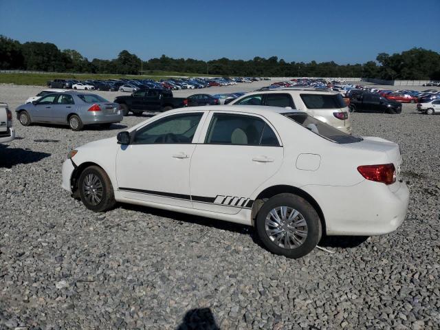 JTDBL40E29J040963 - 2009 TOYOTA COROLLA BASE WHITE photo 2