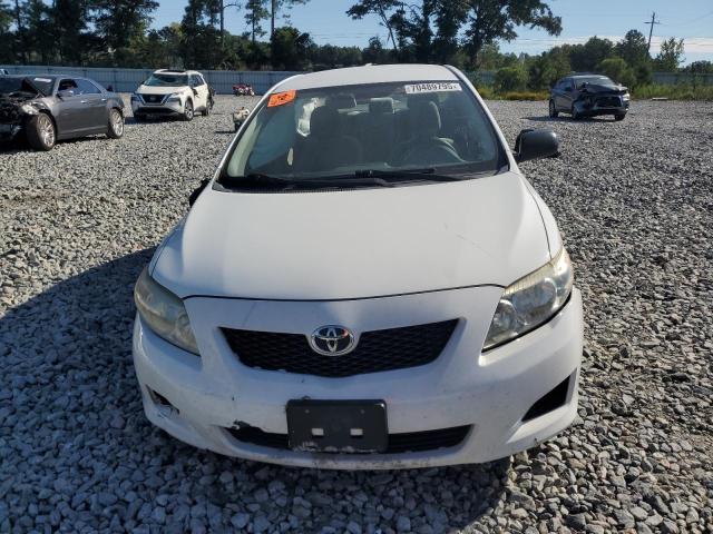 JTDBL40E29J040963 - 2009 TOYOTA COROLLA BASE WHITE photo 5