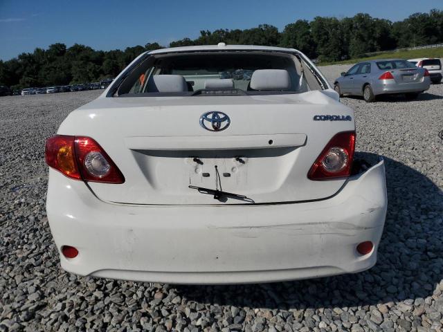JTDBL40E29J040963 - 2009 TOYOTA COROLLA BASE WHITE photo 6