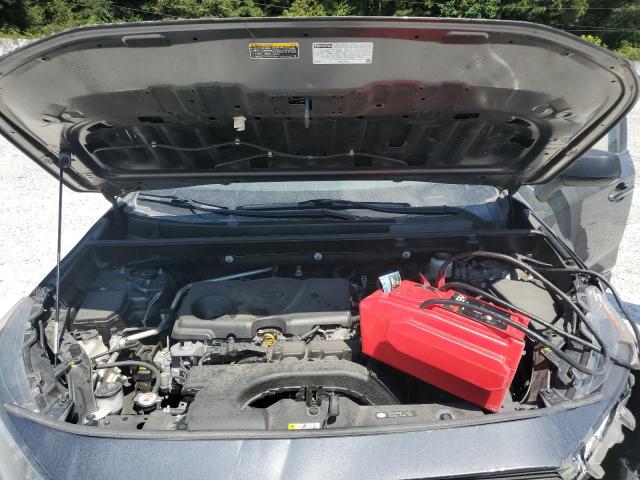 JTMH1RFV9KD510513 - 2019 TOYOTA RAV4 LE Gris foto 12