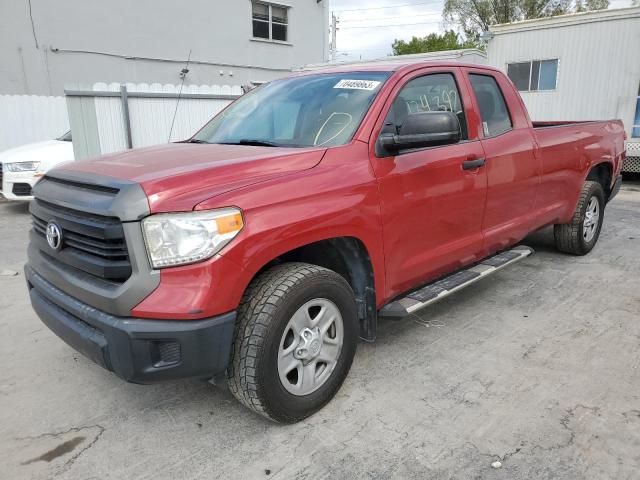 5TFTW5F1XHX009624 - 2017 TOYOTA TUNDRA DOUBLE CAB SR/SR5 RED photo 1