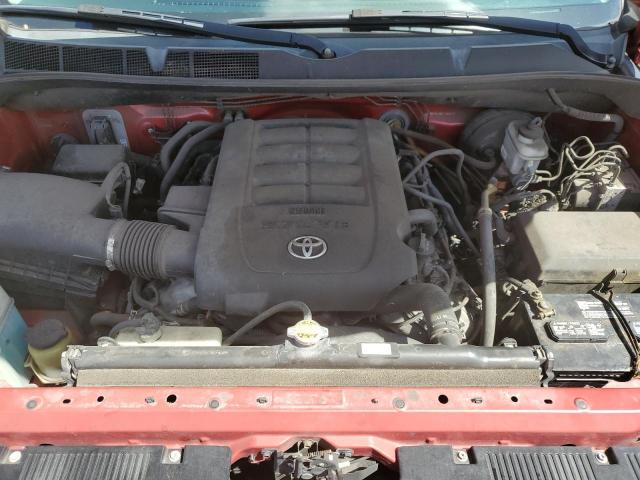 5TFTW5F1XHX009624 - 2017 TOYOTA TUNDRA DOUBLE CAB SR/SR5 RED photo 11