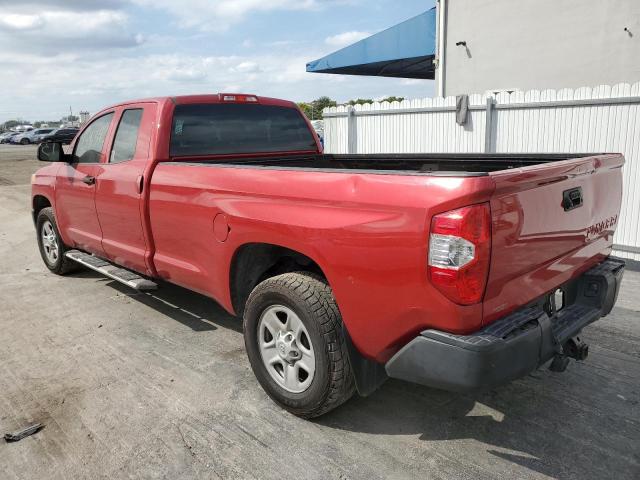 5TFTW5F1XHX009624 - 2017 TOYOTA TUNDRA DOUBLE CAB SR/SR5 RED photo 2