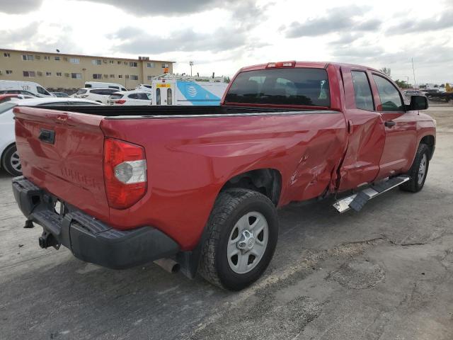 5TFTW5F1XHX009624 - 2017 TOYOTA TUNDRA DOUBLE CAB SR/SR5 RED photo 3