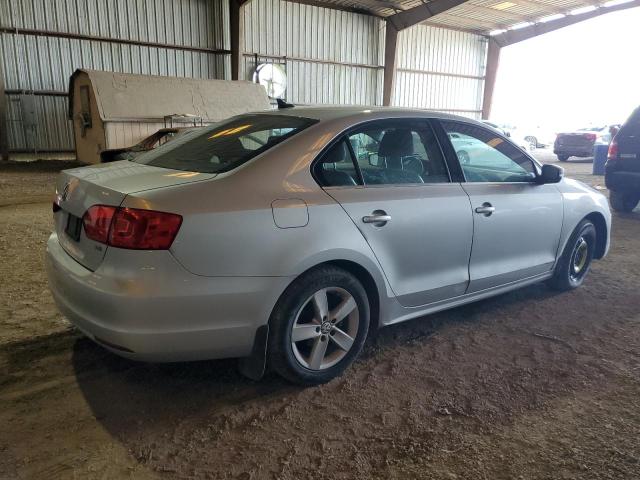 3VW3L7AJ7EM246596 - 2014 VOLKSWAGEN JETTA TDI SILVER photo 3