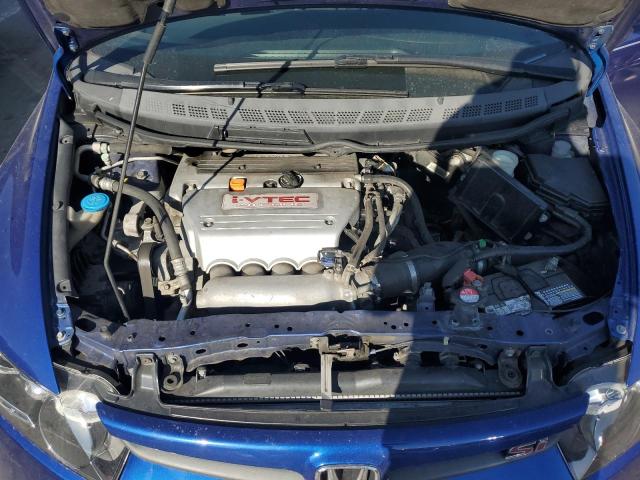 2HGFA55507H706241 - 2007 HONDA CIVIC SI BLUE photo 11