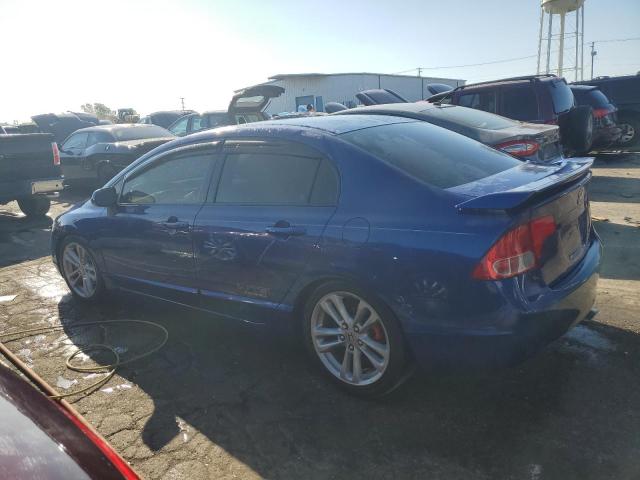 2HGFA55507H706241 - 2007 HONDA CIVIC SI BLUE photo 2