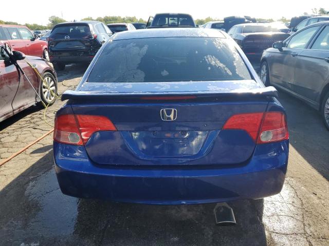 2HGFA55507H706241 - 2007 HONDA CIVIC SI BLUE photo 6