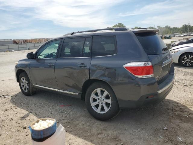 5TDBK3EH8CS145663 - 2012 TOYOTA HIGHLANDER BASE Сірий фото 2