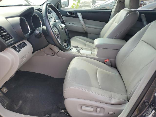 5TDBK3EH8CS145663 - 2012 TOYOTA HIGHLANDER BASE Сірий фото 7