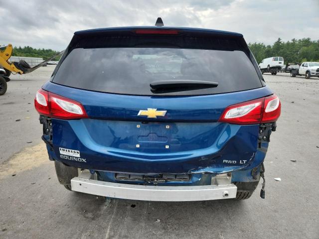 3GNAXUEV4KL258126 - 2019 CHEVROLET EQUINOX LT Bleu photo 6