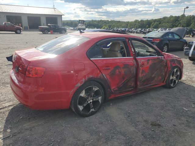 3VWD17AJ7EM416742 - 2014 VOLKSWAGEN JETTA SE RED photo 3