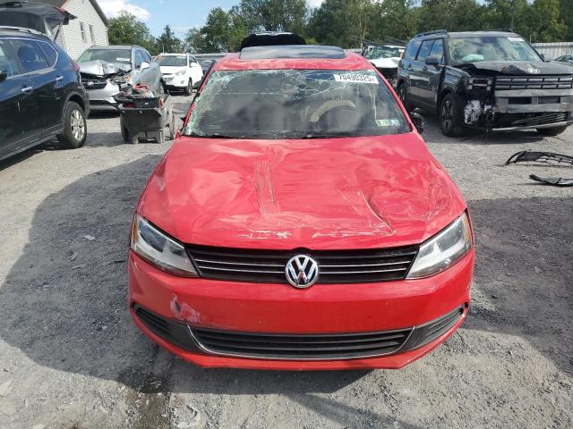 3VWD17AJ7EM416742 - 2014 VOLKSWAGEN JETTA SE RED photo 5