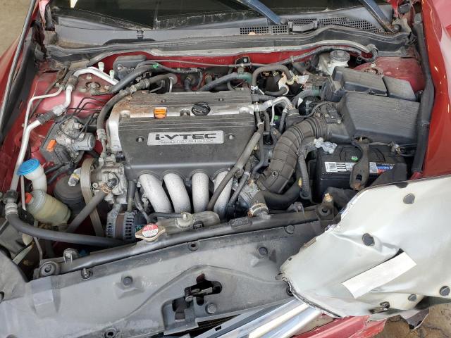 1HGCM563X7A038891 - 2007 HONDA ACCORD SE RED photo 11