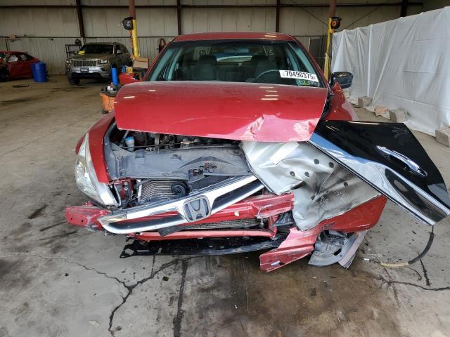1HGCM563X7A038891 - 2007 HONDA ACCORD SE RED photo 5