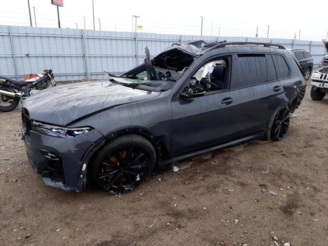 5UXCX6C02N9J74323 - 2022 BMW X7 M50I GRAY photo 1