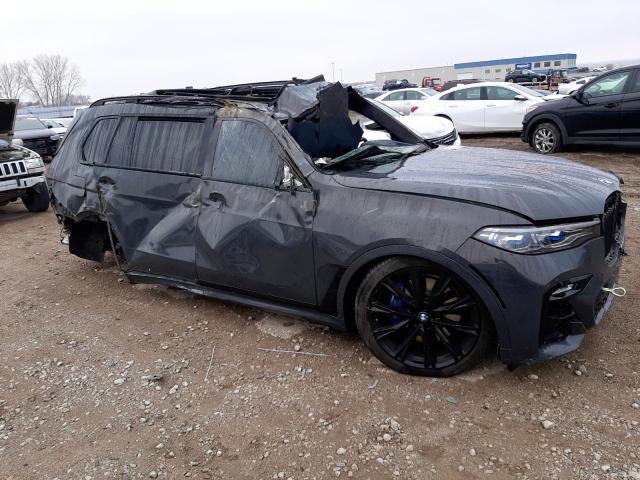 5UXCX6C02N9J74323 - 2022 BMW X7 M50I GRAY photo 4