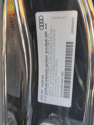 WAUCGAFR1EA011950 - 2014 AUDI S5 PREMIUM PLUS 黑色 照片 13