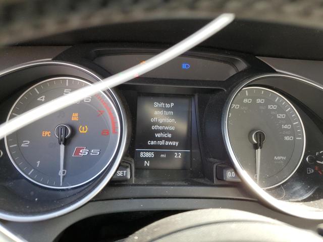 WAUCGAFR1EA011950 - 2014 AUDI S5 PREMIUM PLUS 黑色 照片 9