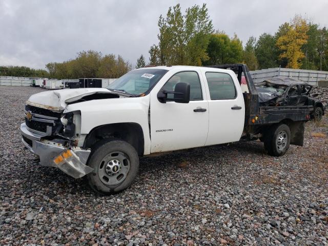 1GC1KVCG2CF107668 - 2012 CHEVROLET 2500 HD K2500 HEAVY DUTY WHITE photo 1