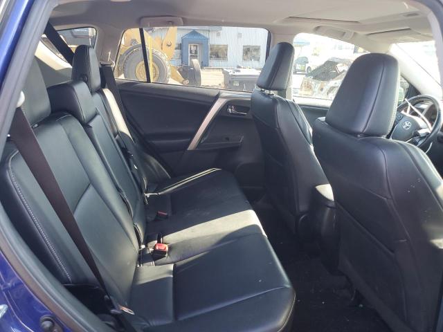 2T3DFREV2FW284941 - 2015 TOYOTA RAV4 LIMITED BLUE photo 10