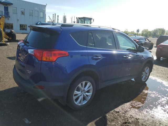2T3DFREV2FW284941 - 2015 TOYOTA RAV4 LIMITED BLUE photo 3