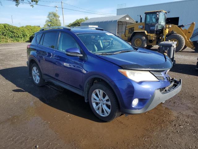 2T3DFREV2FW284941 - 2015 TOYOTA RAV4 LIMITED BLUE photo 4