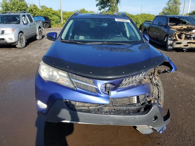 2T3DFREV2FW284941 - 2015 TOYOTA RAV4 LIMITED BLUE photo 5