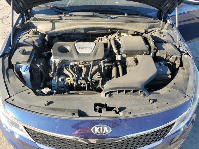 5XXGT4L1XGG037664 - 2016 KIA OPTIMA LX BLUE photo 11