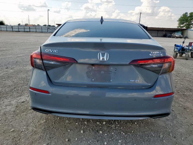 2HGFE4F81SH345683 - 2025 HONDA CIVIC SPORT GRAY photo 6