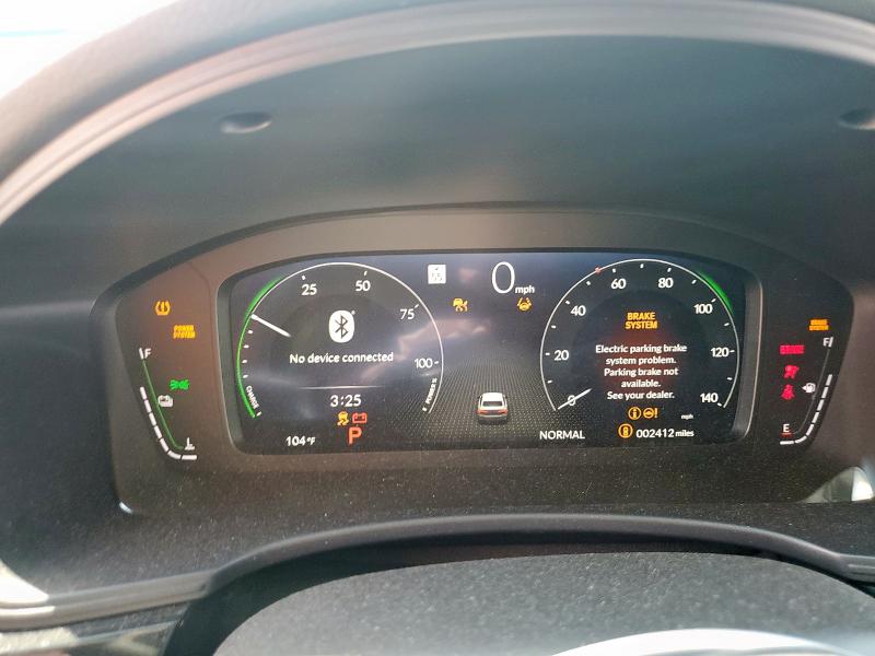 2HGFE4F81SH345683 - 2025 HONDA CIVIC SPORT GRAY photo 9