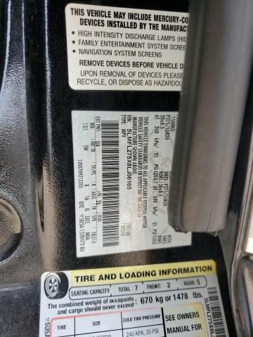 5LMFL275X8LJ06165 - 2008 LINCOLN NAVIGATOR L 黑色 照片 12