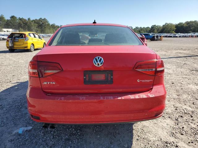 3VW2K7AJ4FM403811 - 2015 VOLKSWAGEN JETTA BASE RED photo 6
