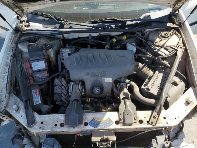 2G1WF55K849204405 - 2004 CHEVROLET IMPALA WHITE photo 11