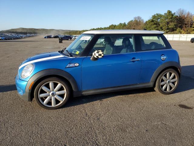 WMWMF7C52ATZ69926 - 2010 MINI COOPER S BLUE photo 1