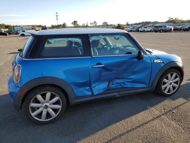 WMWMF7C52ATZ69926 - 2010 MINI COOPER S BLUE photo 3