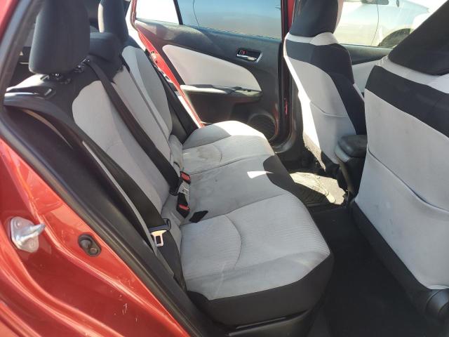 JTDKARFU2H3542330 - 2017 TOYOTA PRIUS RED photo 10