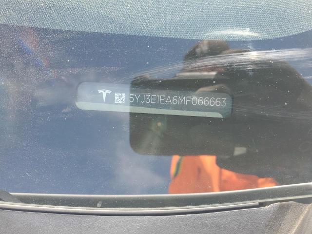 5YJ3E1EA6MF066663 - 2021 TESLA MODEL 3 WHITE photo 12