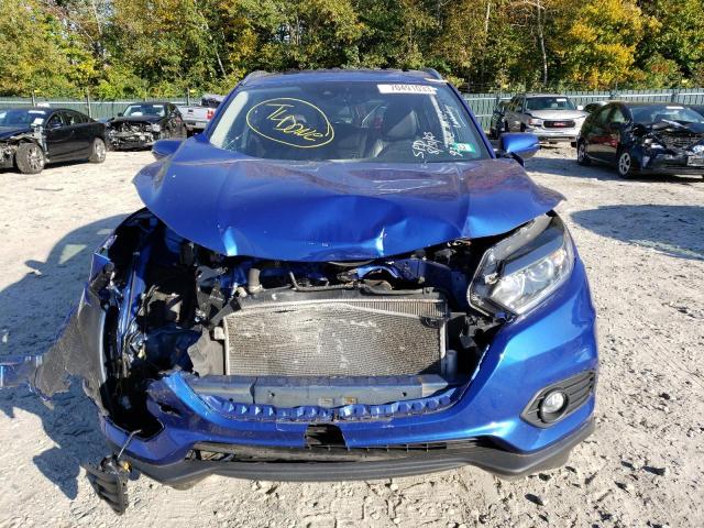 3CZRU6H7XKM707682 - 2019 HONDA HR-V EXL BLUE photo 5