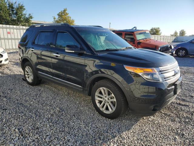 1FM5K8D88FGB63411 - 2015 FORD EXPLORER XLT BLACK photo 4