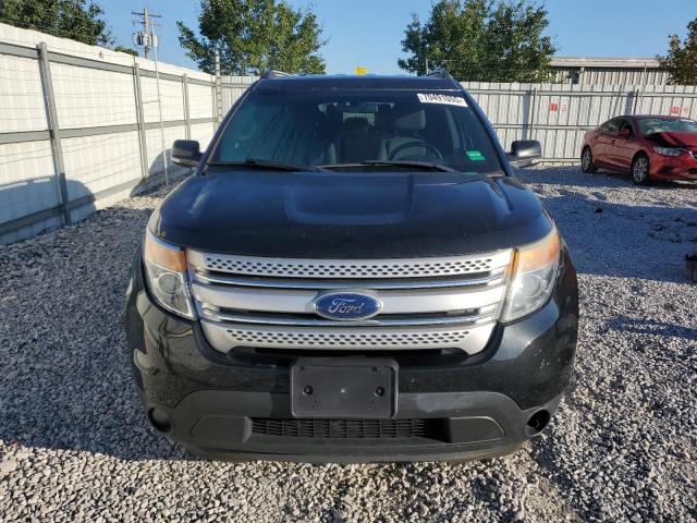 1FM5K8D88FGB63411 - 2015 FORD EXPLORER XLT BLACK photo 5