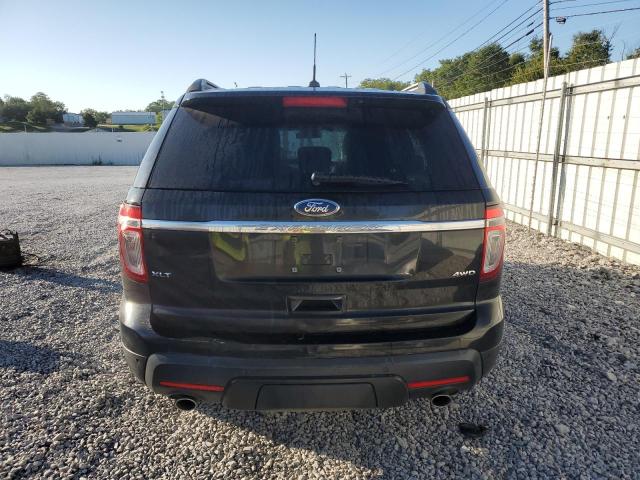 1FM5K8D88FGB63411 - 2015 FORD EXPLORER XLT BLACK photo 6