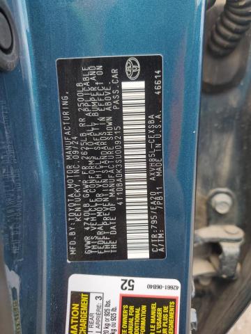 4T1DBADK3SU009215 - 2025 TOYOTA CAMRY XSE 青色 照片 12