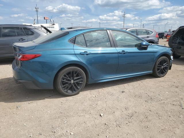 4T1DBADK3SU009215 - 2025 TOYOTA CAMRY XSE 青色 照片 3