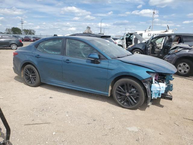 4T1DBADK3SU009215 - 2025 TOYOTA CAMRY XSE 青色 照片 4