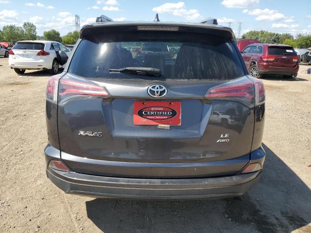 JTMBFREV2GJ091888 - 2016 TOYOTA RAV4 LE GRAY photo 6