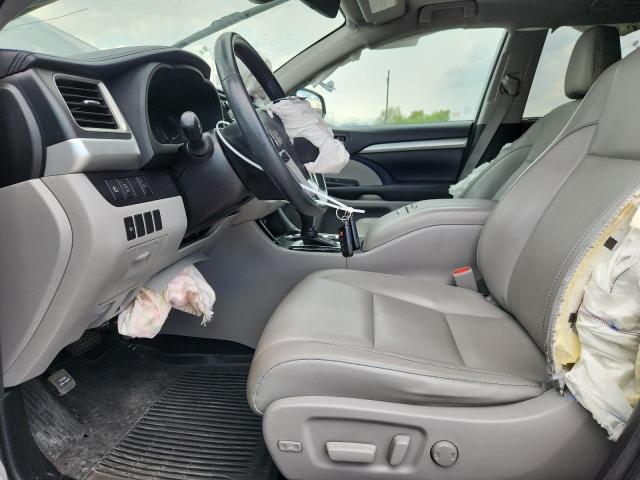 5TDJZRFH6JS832839 - 2018 TOYOTA HIGHLANDER SE Srebrny zdjęcie 7