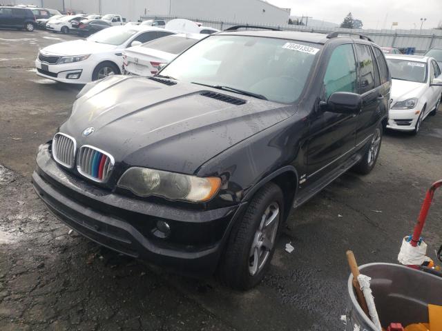 5UXFB335X3LH47221 - 2003 BMW X5 4.4I BLACK photo 1